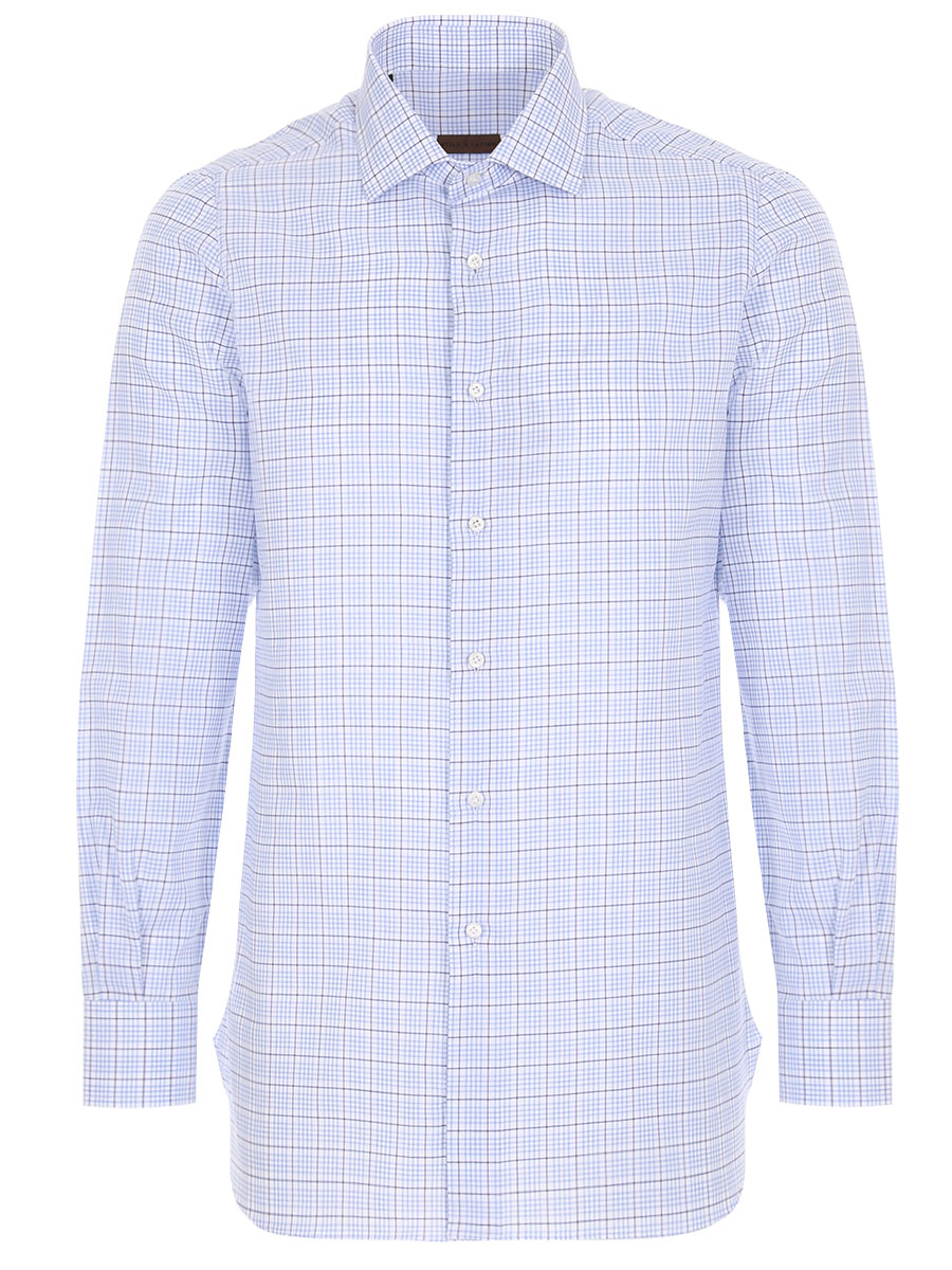 Рубашка Slim Fit хлопковая STILE LATINO