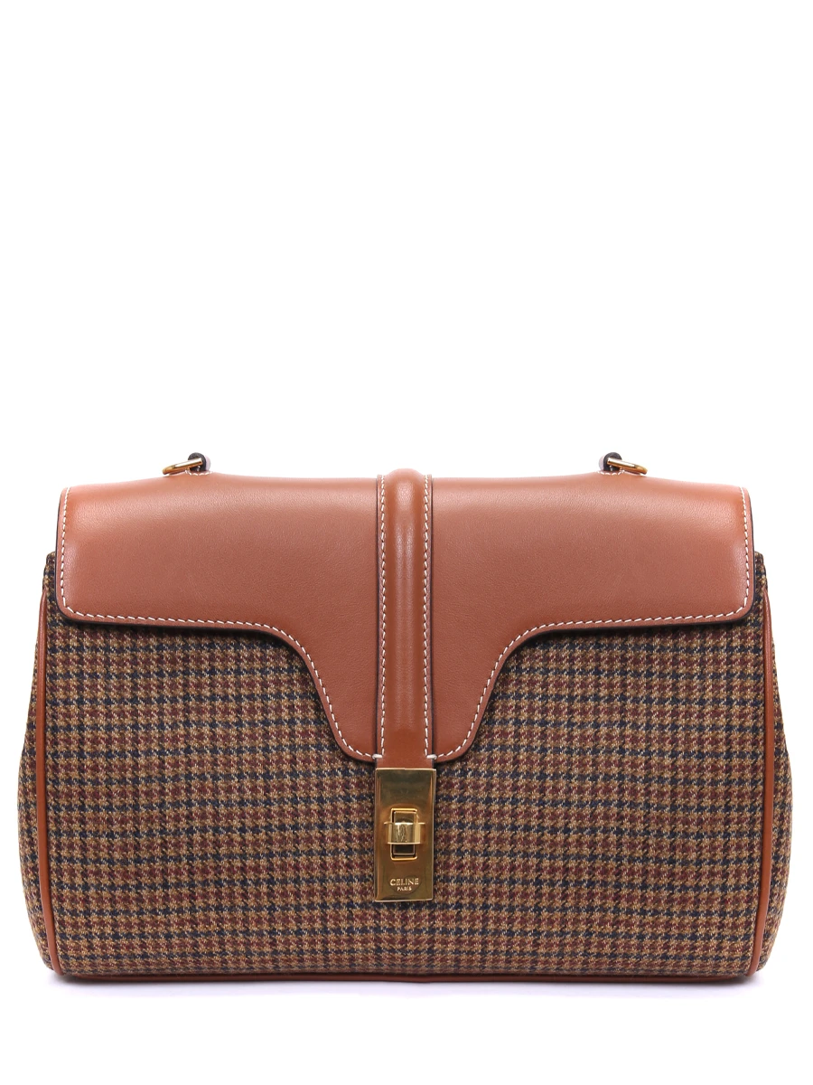 Сумка комбинированная CELINE 196852DQ9.02ET Бежевый 