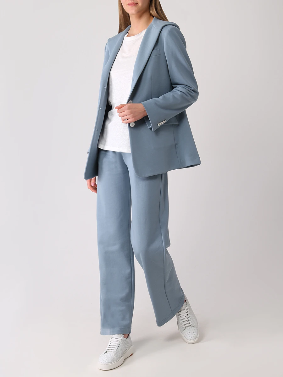 Футболка льняная KITON D51740K0938A06 Белый  Фото 2