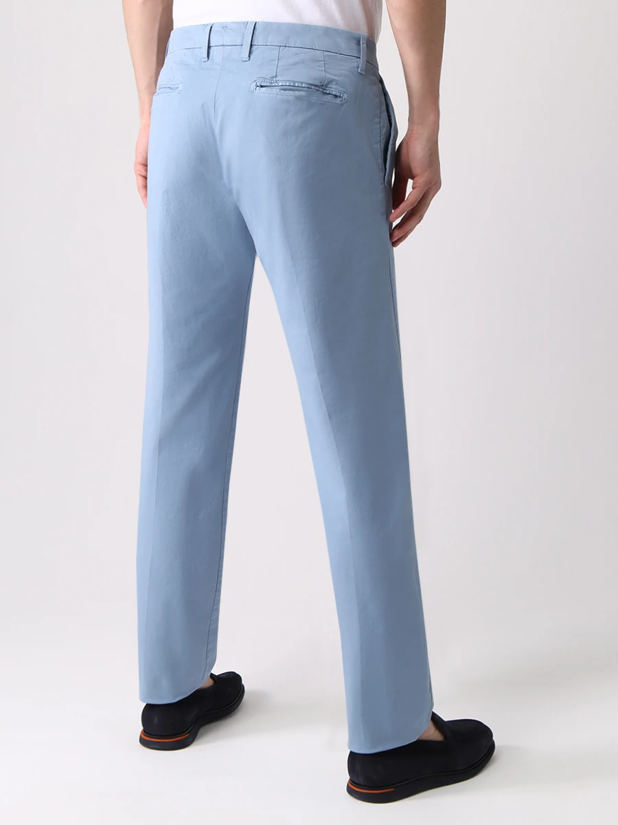 

Слаксы хлопковые, Голубой, MEREGELLINA/11279/10