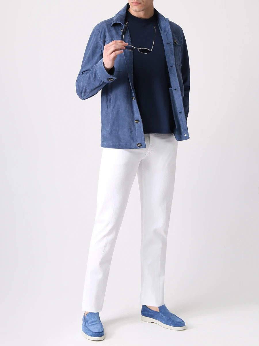 Футболка хлопковая DALMINE 543.110/004 Темно- Синий  Фото 2