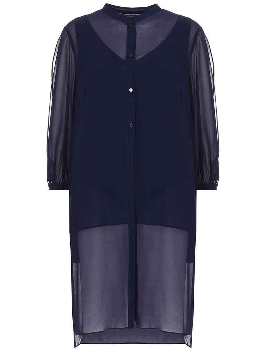 Комплект блуза и топ ELENA MIRO 5086Y01635/D013Y11635 H4, размер 54, цвет синий 5086Y01635/D013Y11635 H4 - фото 1