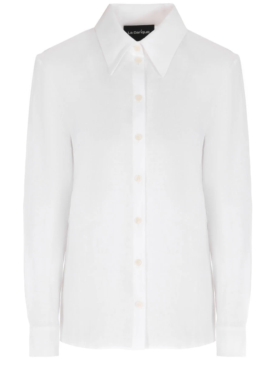 Рубашка льняная LA DARIQUE РЗ-00000046, размер 42, цвет белый - фото 1