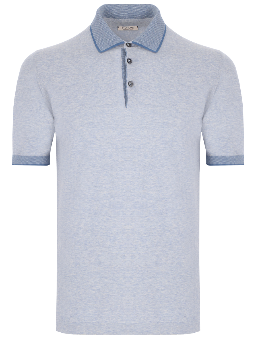 Поло хлопковое FIORONI CASHMERE