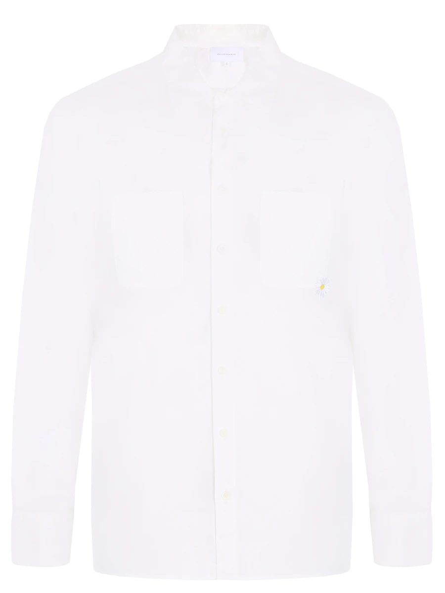 

Рубашка Regular Fit хлопковая, Белый, B3 56001.3002