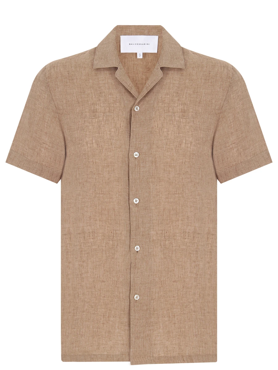 

Рубашка Regular Fit льняная, Коричневый, B3 76001.3060