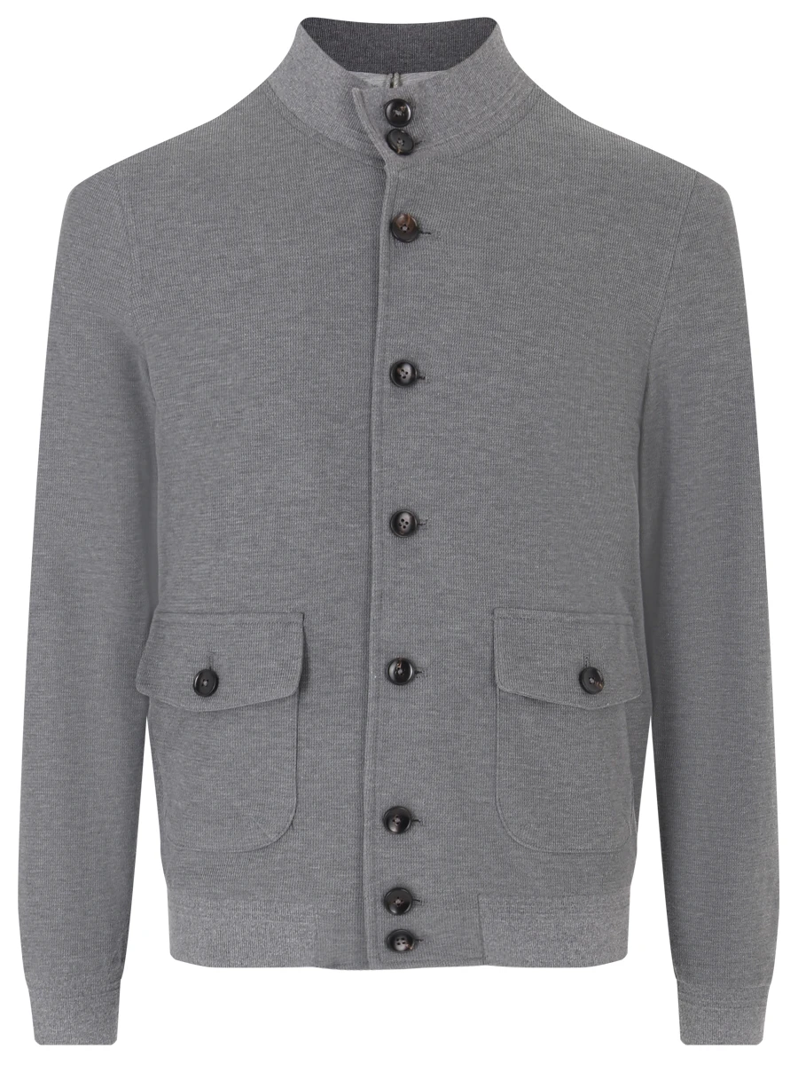 

Кардиган хлопковый, Серый, 25215 9112