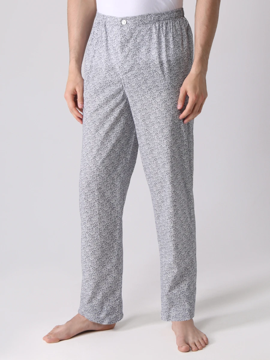 

Пижама хлопковая, Синий, 4763-75001/450 листья