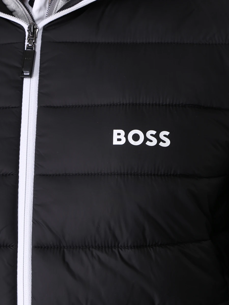 Куртка стеганая BOSS 50472472/002, размер 56, цвет черный 50472472/002 - фото 5