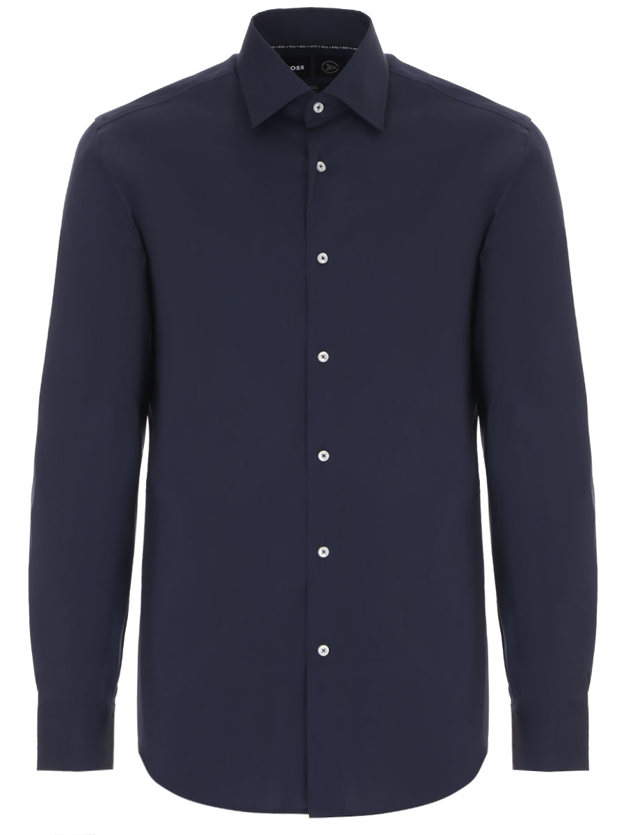 Рубашка Slim Fit хлопковая BOSS