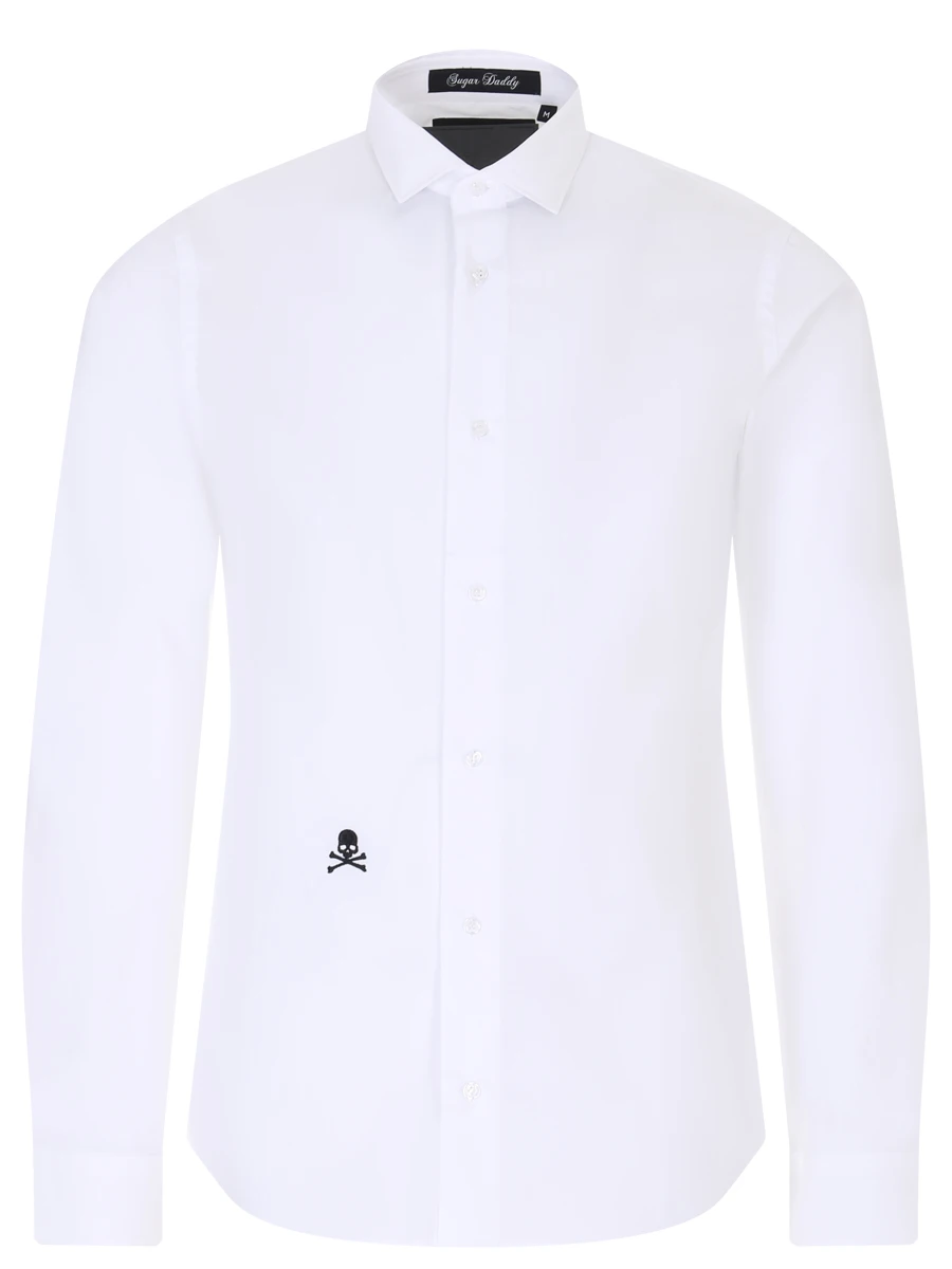 

Рубашка Slim Fit хлопковая, Белый, MRP1803/01