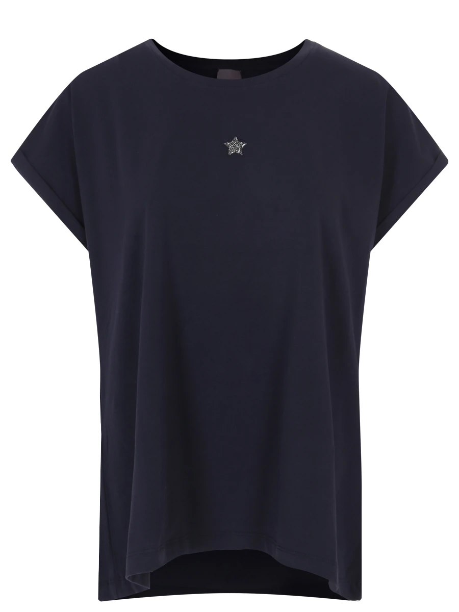 Футболка хлопковая LORENA ANTONIAZZI A2215TS25A/9999 Синий 