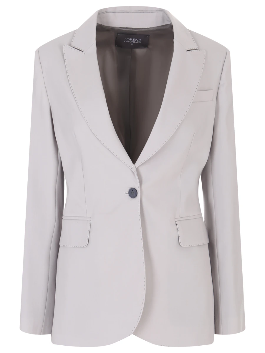 

Жакет шерстяной, Серый, A2252GA18A/3180