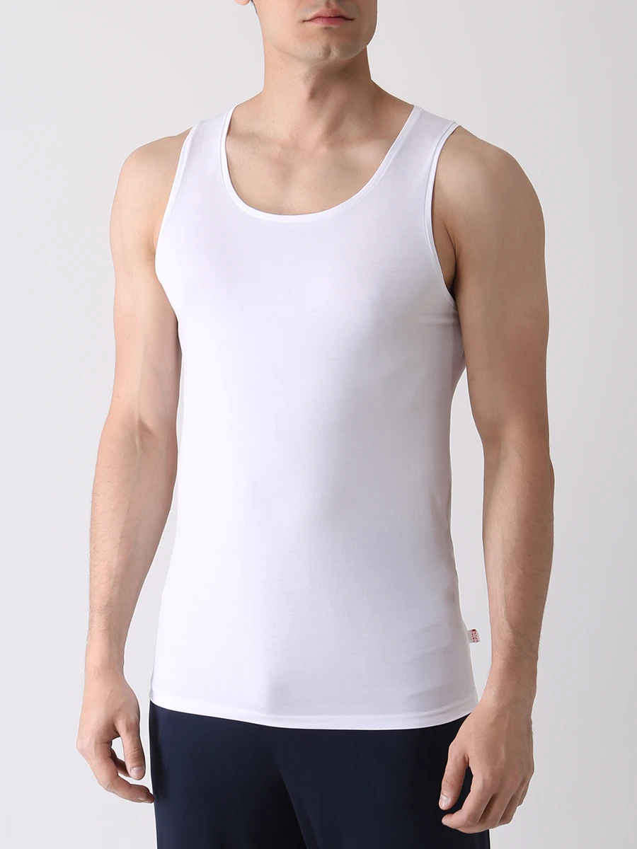 

Майка хлопковая, Белый, 8045-JACK001WHI