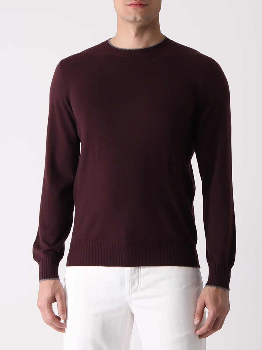 

Джемпер кашемировый, Бордовый, MK00DSOA1 D9