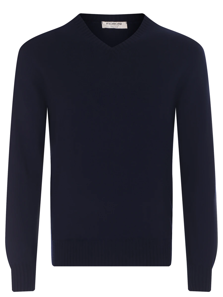 Пуловер кашемировый FIORONI CASHMERE MK00DSOB1 D7 Синий 