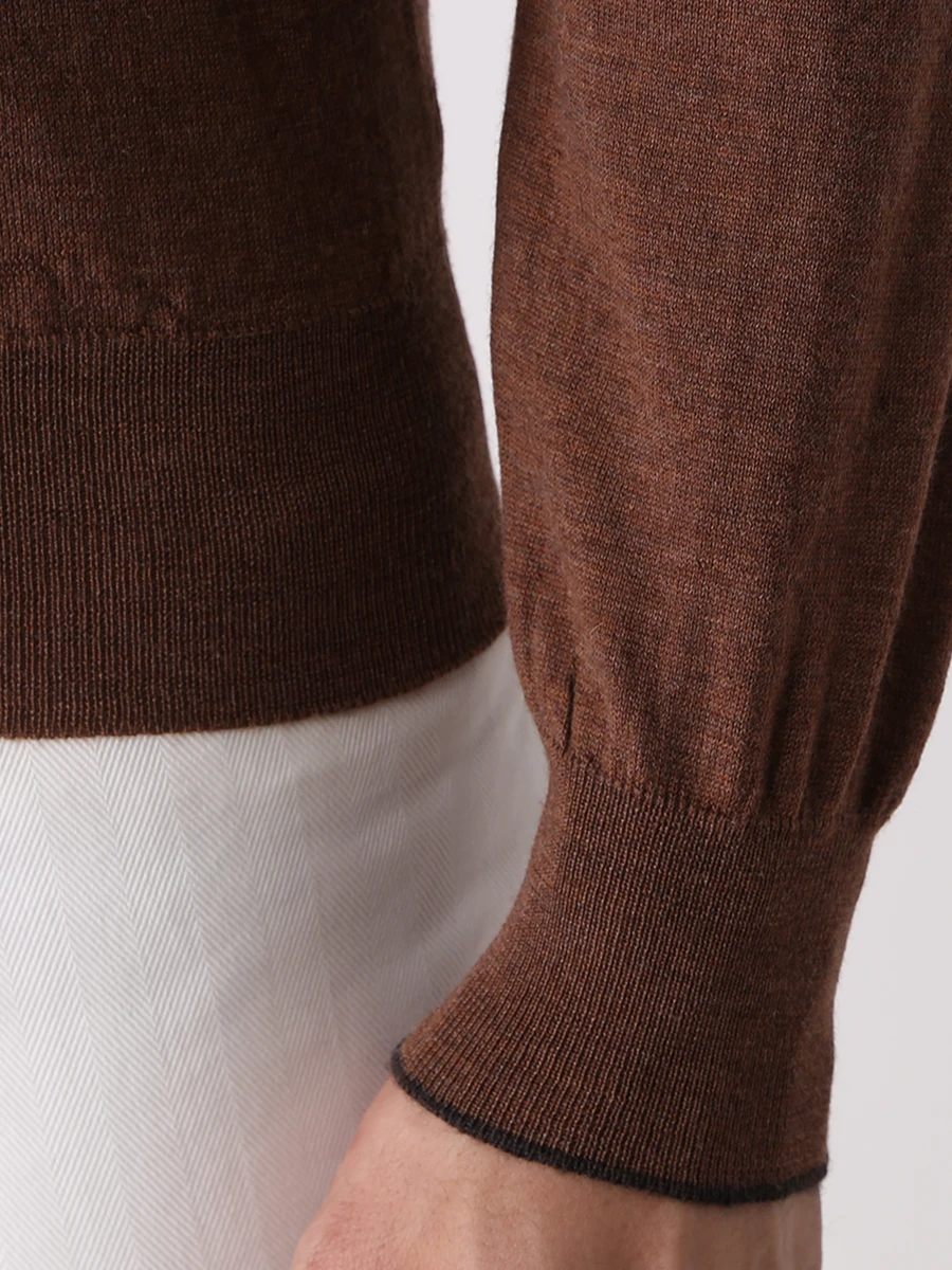 

Водолазка шерстяная, Коричневый, MK00TOD3 T4