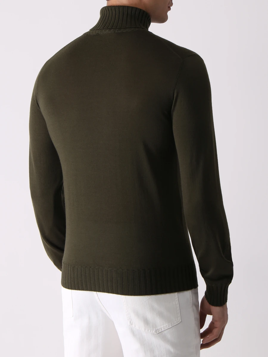 

Свитер кашемировый, Зеленый, MK21101D1 V11