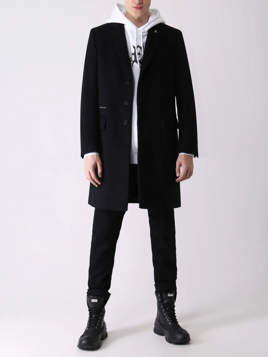 Джинсы Str-Cut хлопковые PHILIPP PLEIN MDT3098/15 Черный  Фото 2