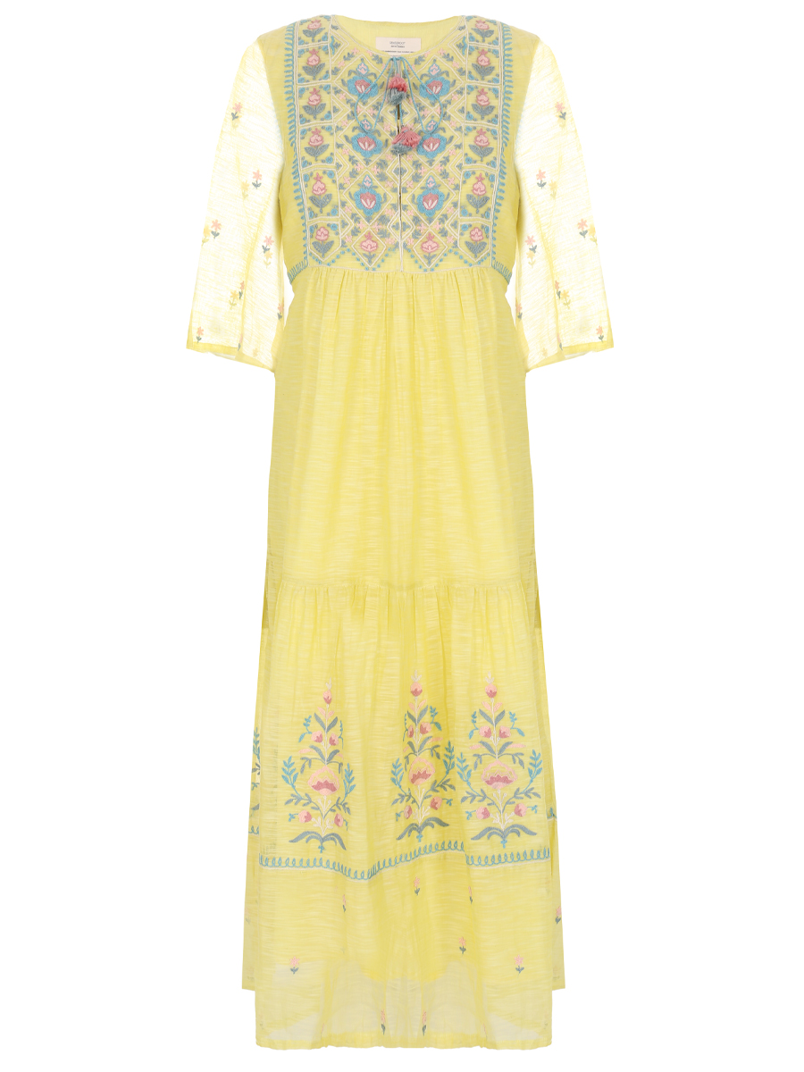 Платье хлопковое с вышивкой ANITA DONGRE