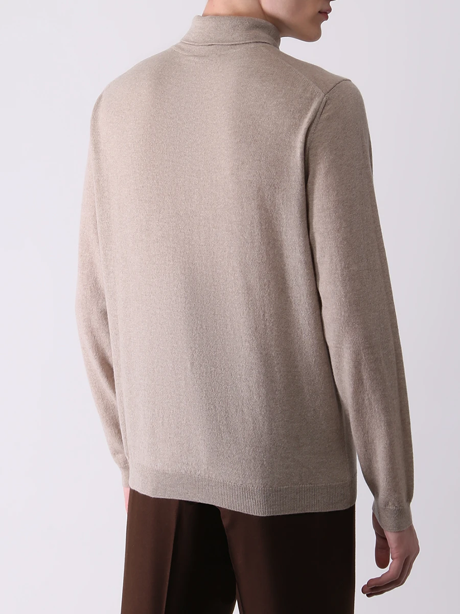 Свитер кашемировый STILE LATINO MU4_DV_SP MGK22007 N10 Бежевый  Фото 3