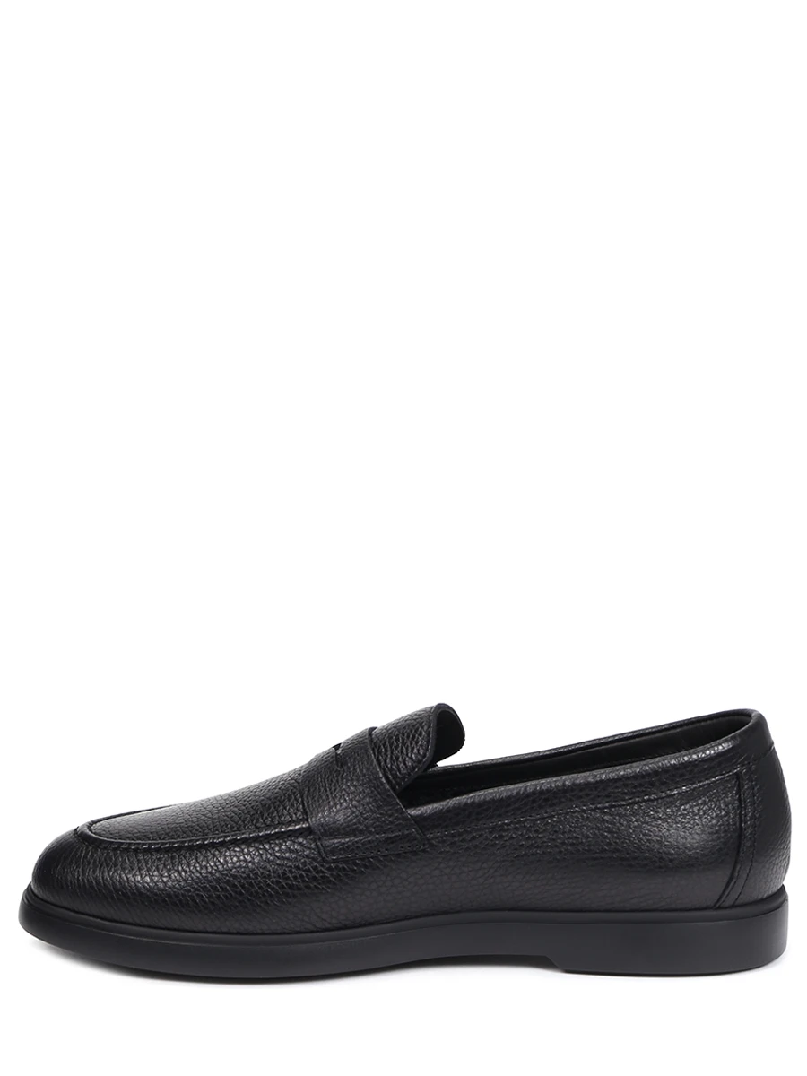 

Лоферы кожаные на меху, Черный, edwin-12095.6