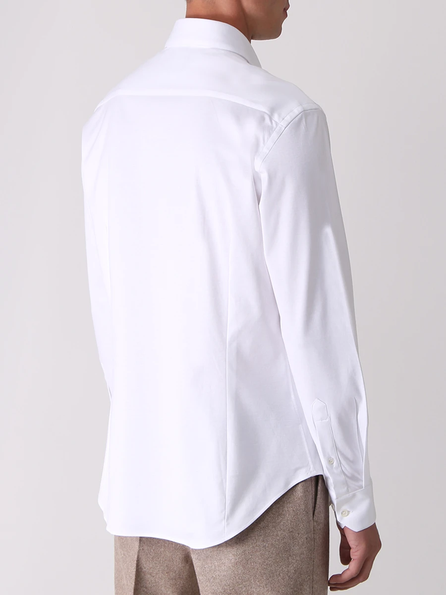 Рубашка Slim Fit хлопковая GIORGIO ARMANI 8WGCCZ97 JZ070 U0BN, размер 56 - фото 3