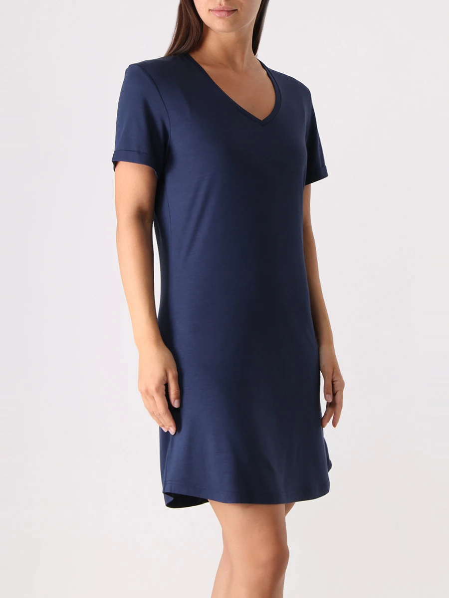 

Сорочка из модала, Синий, 1211-LARA001NAV