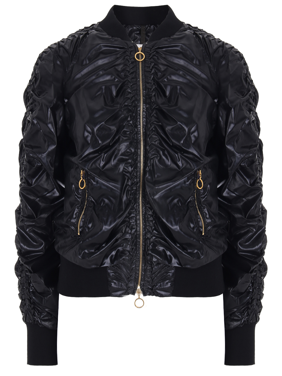 Бомбер однотонный MONCLER