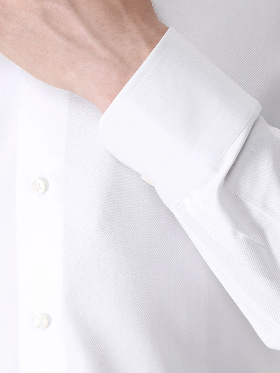 Рубашка Slim Fit хлопковая CANALI GR02633/001/NX05, размер 50, цвет белый GR02633/001/NX05 - фото 5