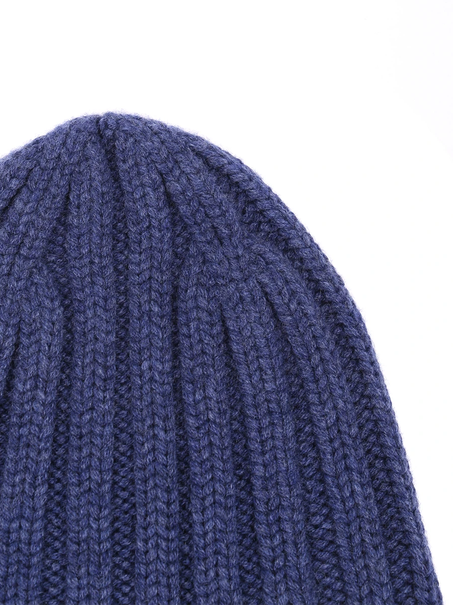 Шапка кашемировая FIORONI CASHMERE MK10I1042 0144.A19 Синий  Фото 3