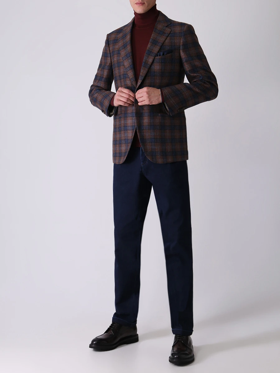 Джинсы Slim Fit хлопковые SCISSOR SCRIPTOR AURELIO T138 W1 Синий  Фото 2