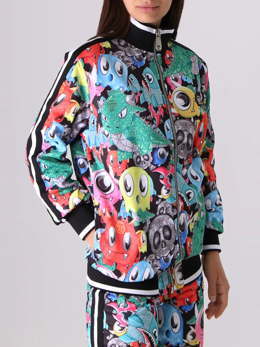 Костюм спортивный с принтом PHILIPP PLEIN MJJ0464/21 Мультиколор  Фото 10