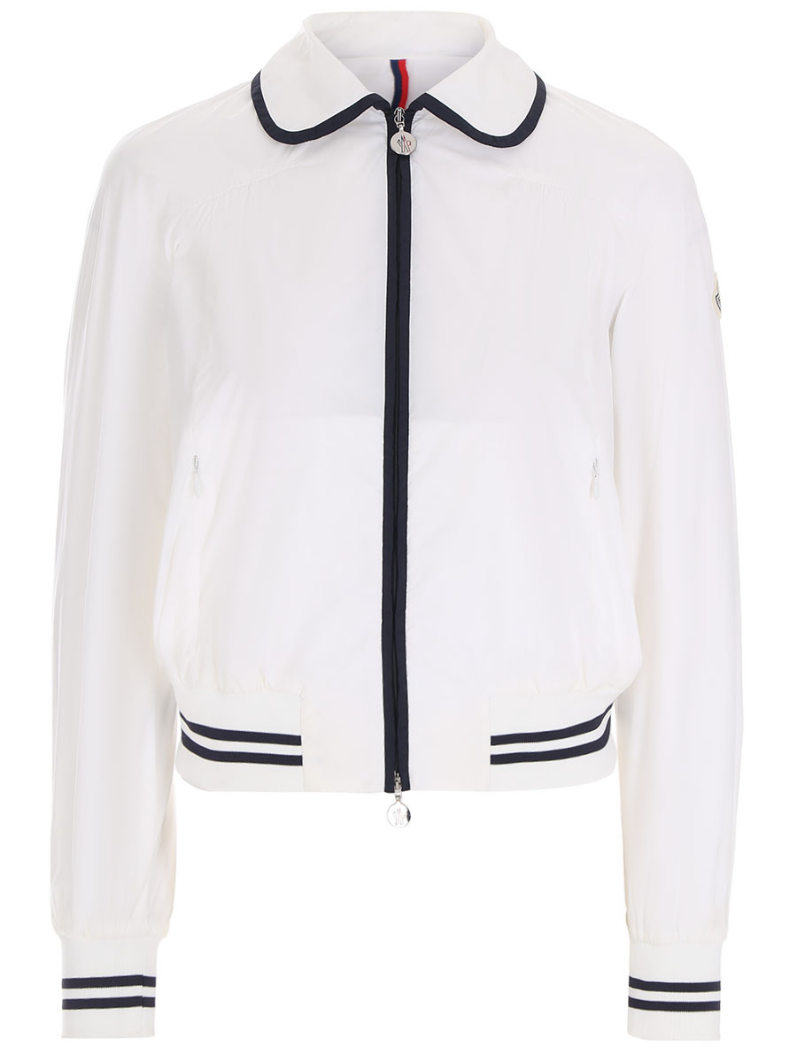 Бомбер однотонный MONCLER