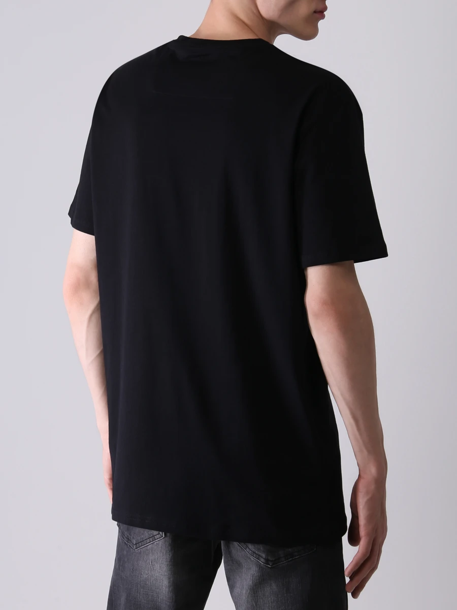 Футболка хлопковая PHILIPP PLEIN MTK5827/0213 Черный  Фото 3