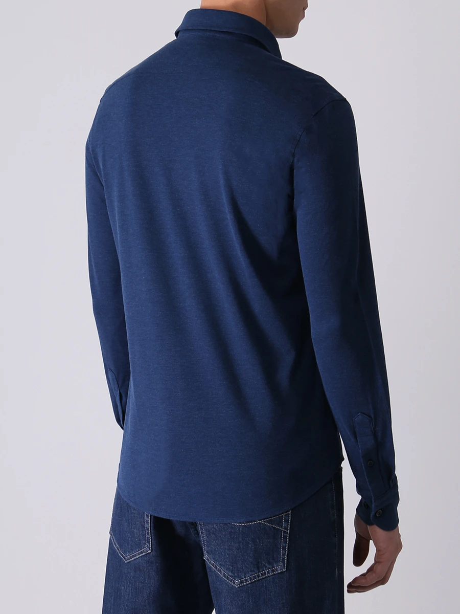 

Рубашка Regular Fit хлопковая, Синий, 12313057/162