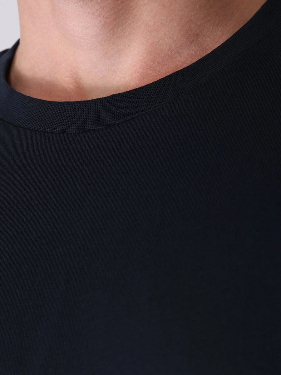 Футболка хлопковая BOSS 50468972/404 Синий  Фото 5