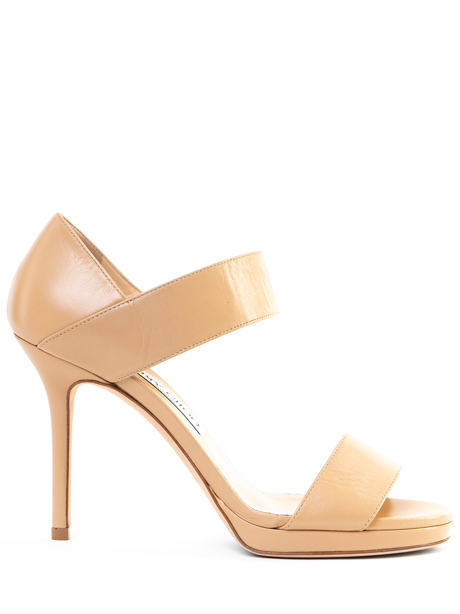 Босоножки кожаные JIMMY CHOO