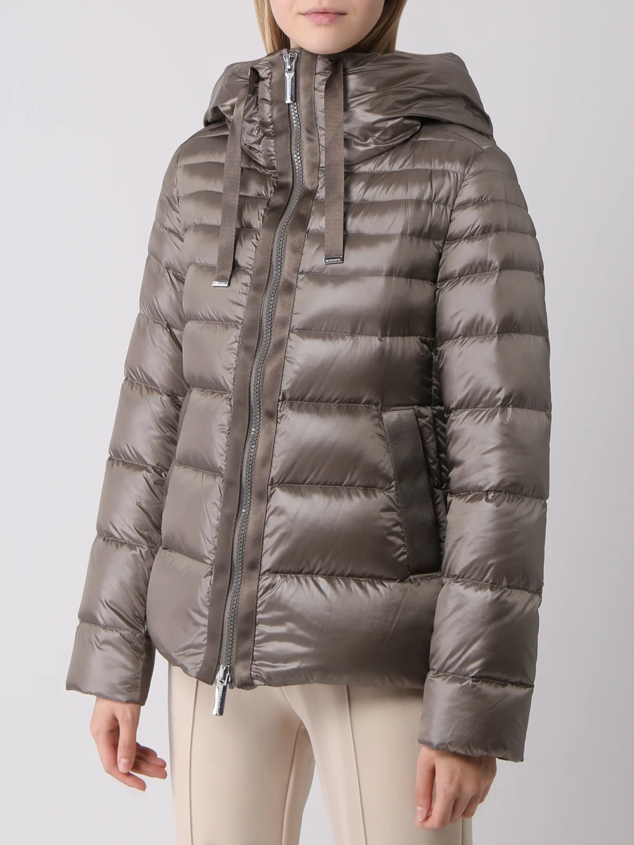 Пуховик стеганый FREEDOMDAY IFRW2612AD767-RD Коричневый  Фото 4