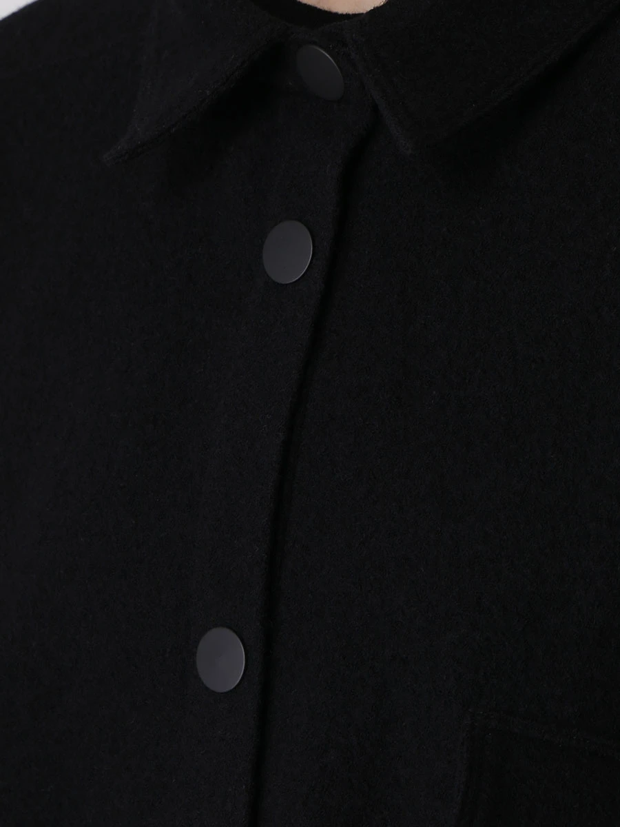 Рубашка шерстяная GENTRYPORTOFINO D205NI G0009, размер 46, цвет черный - фото 5