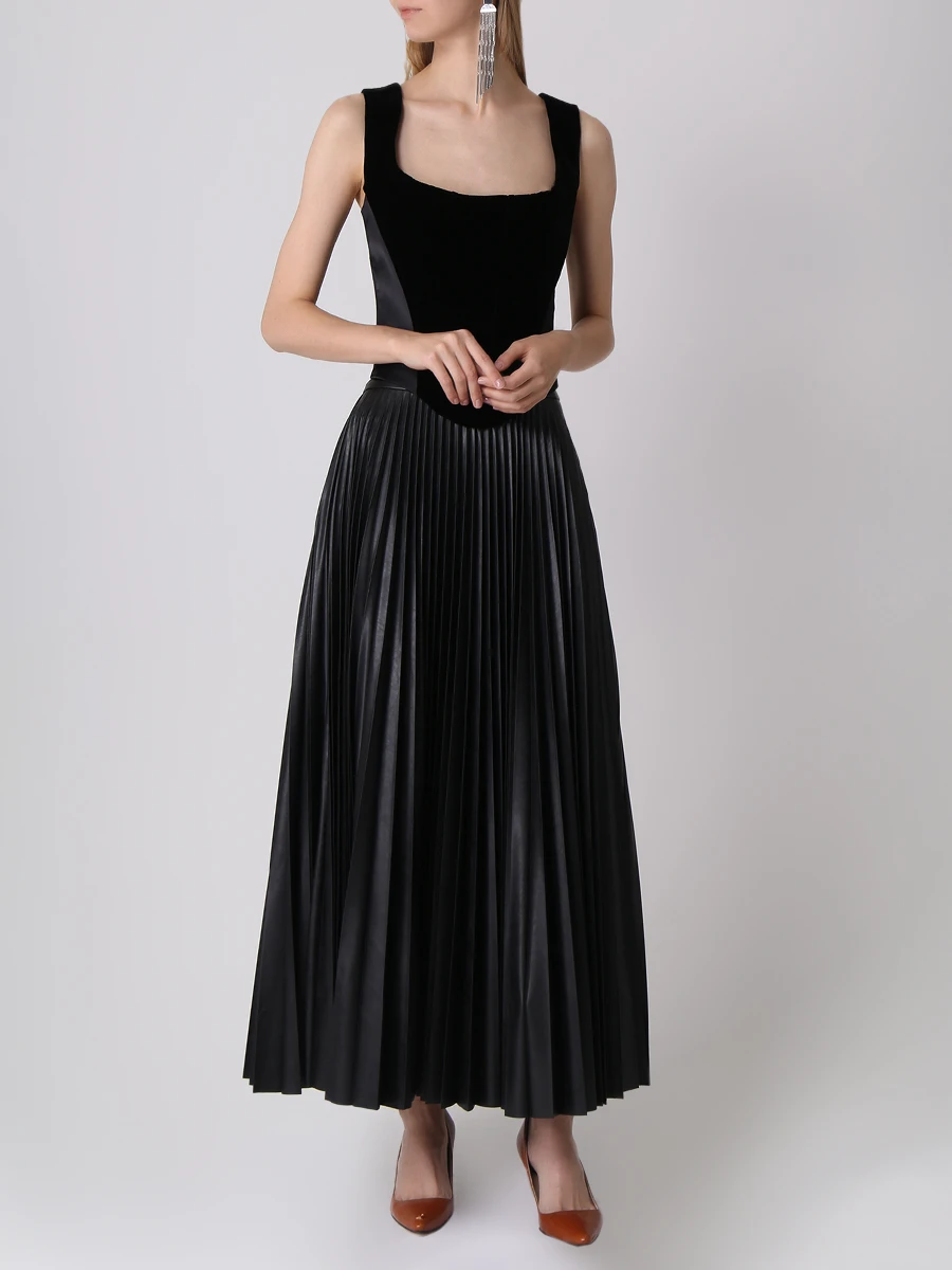 

Топ бархатный, Черный, MM/TPC001/BLACK/PE003