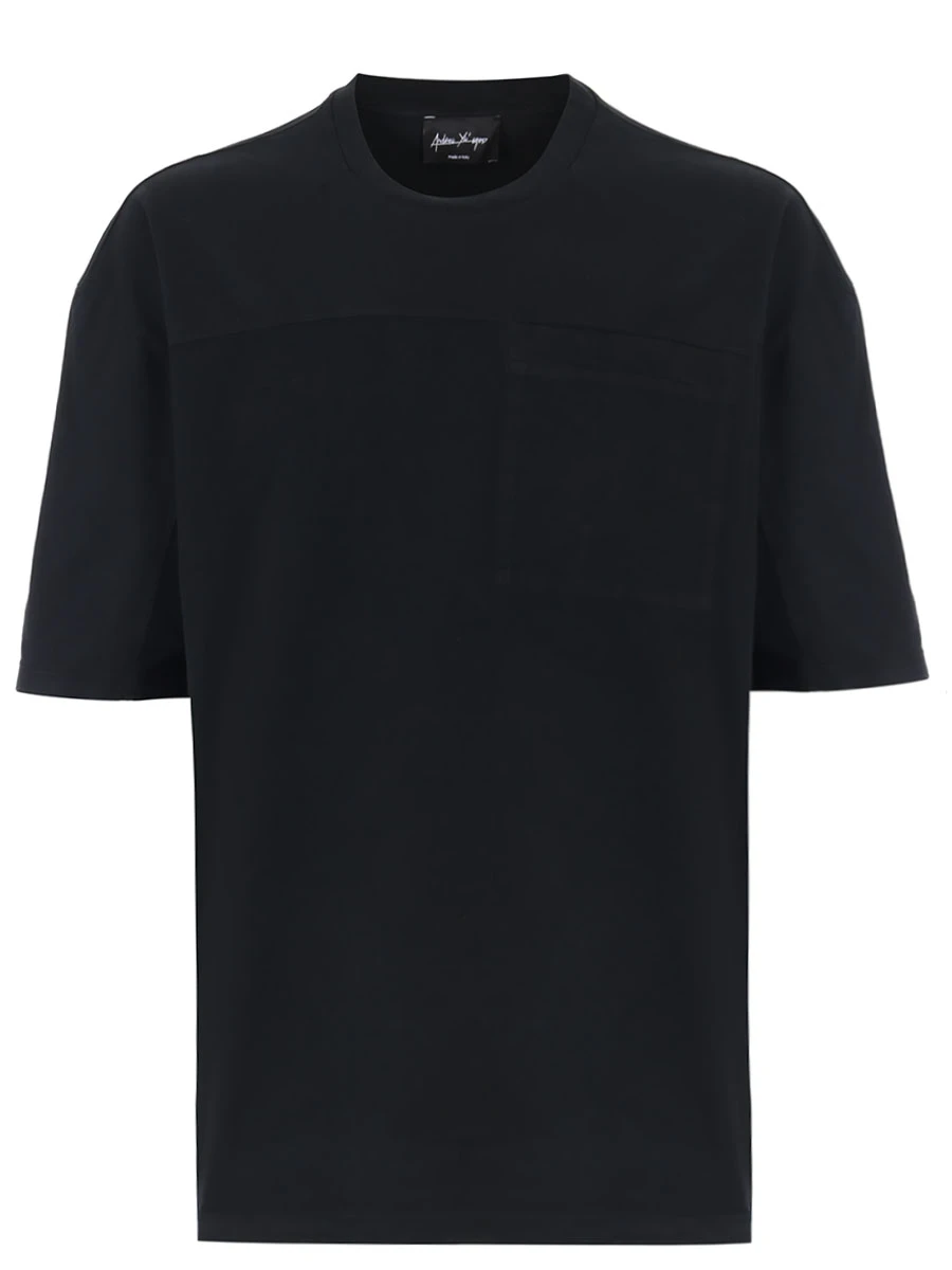 

Футболка хлопковая, Черный, 22MOPF22