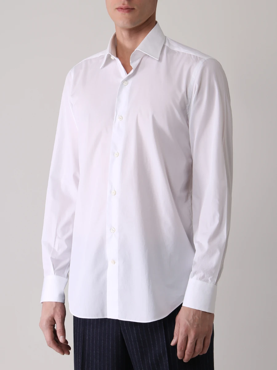 Рубашка Regular Fit хлопковая MARIA SANTANGELO F 339497-1 LOSANNA, размер 50, цвет белый - фото 4