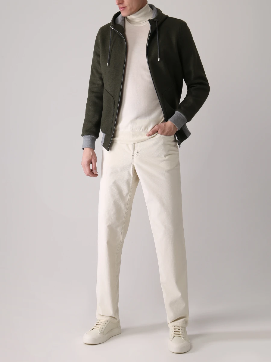 

Джинсы Regular Fit вельветовые, Кремовый, 74818 70/PARKER