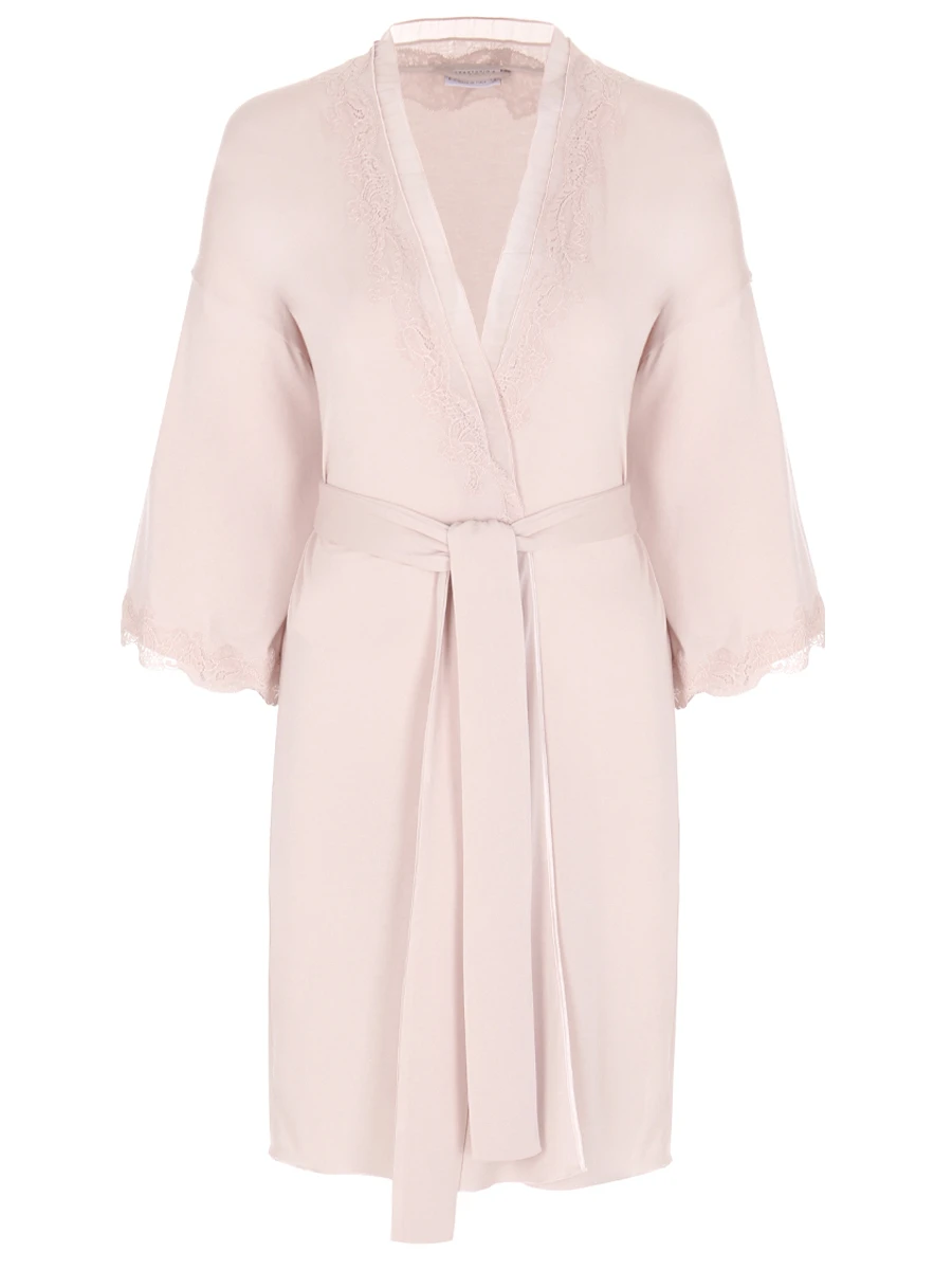 

Халат из модала, Бежевый, W21RV01/S/139
