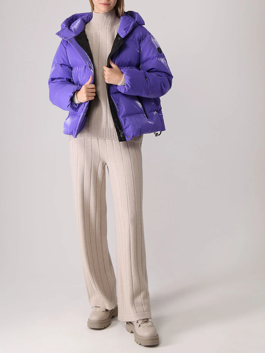 Пуховик стеганый BOGNER 36337716/687 Фиолетовый  Фото 2