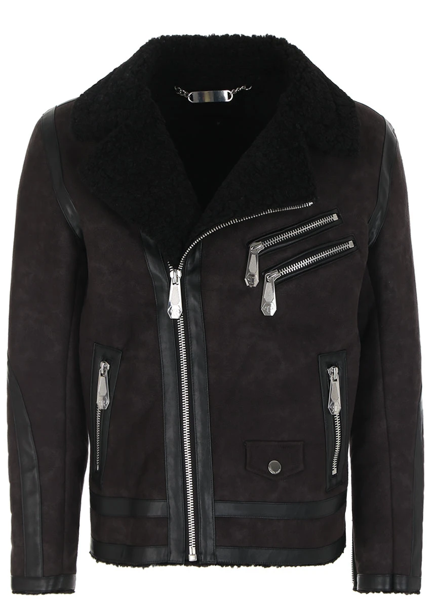 

Дубленка укороченная, Черный, MRB2126/02