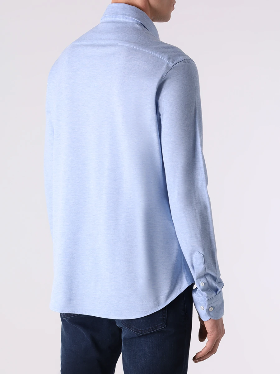 Рубашка Regular Fit хлопковая PAUL & SHARK 12313058/223, размер 54, цвет голубой 12313058/223 - фото 3
