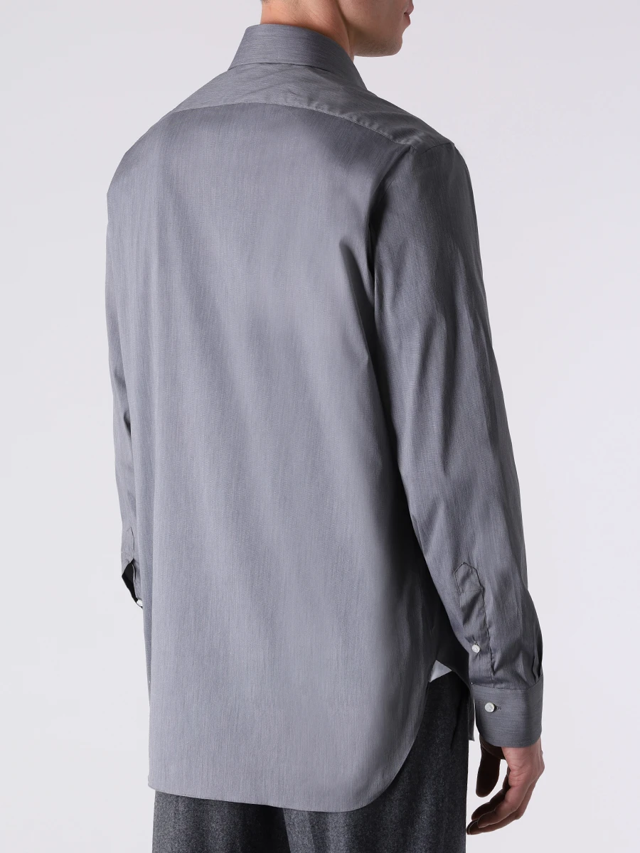 Рубашка Regular Fit хлопковая BARBA D2U54P0130102.U/02, размер 54, цвет серый D2U54P0130102.U/02 - фото 3