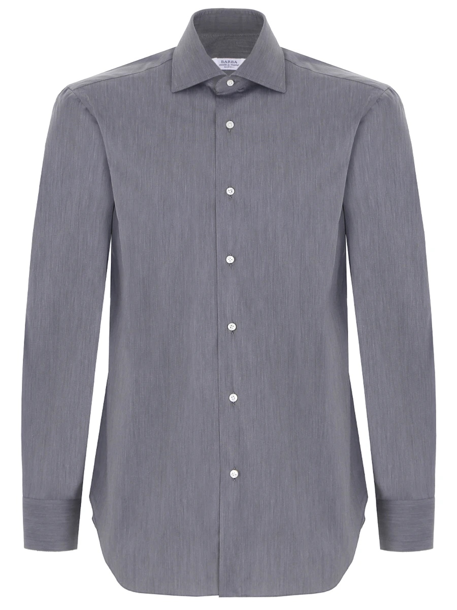 Рубашка Regular Fit хлопковая BARBA D2U54P0130102.U/02, размер 54, цвет серый